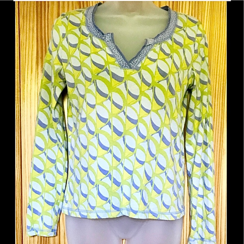 🎉4 Tops For $25🎉Sigrid Olsen Cotton Long-sleeved Tee